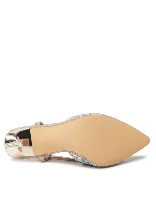 Menbur Sandalen Menbur 23407 Goldfarben