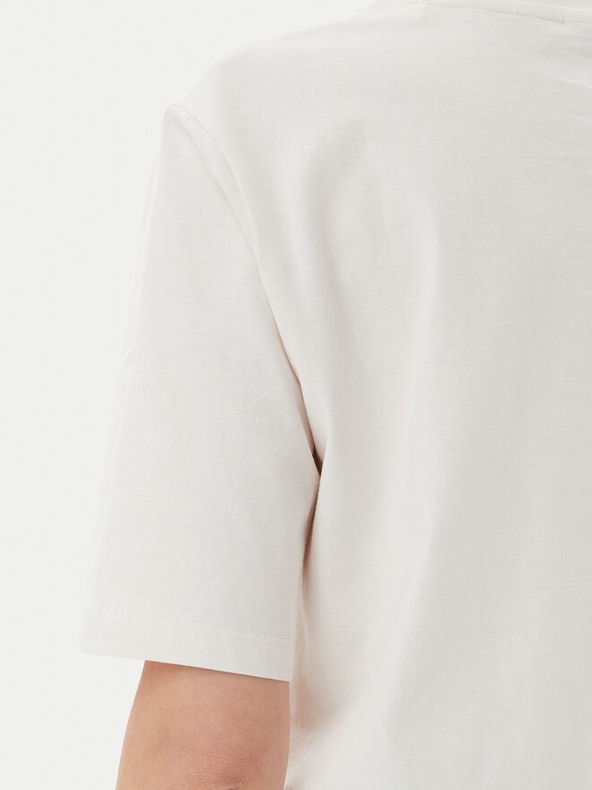 Guess Guess T-shirt V4BI21 I3Z14 Écru Relaxed Fit
