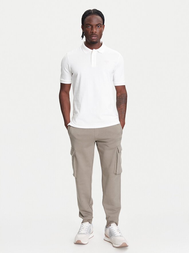 Guess Guess Poloshirt Z5YP02 K9WF1 Weiß Regular Fit