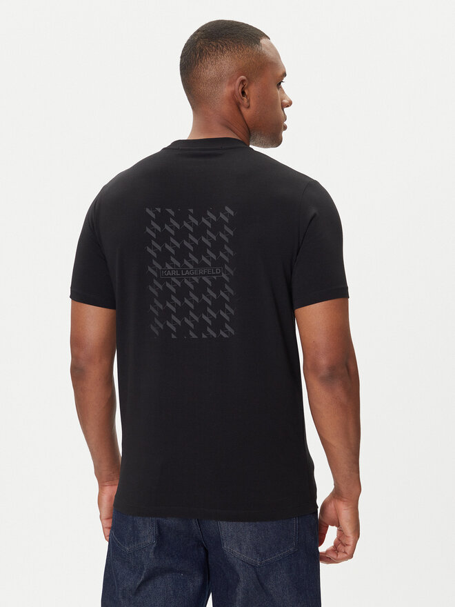KARL LAGERFELD KARL LAGERFELD Camiseta 755034 554221 Negro Regular Fit