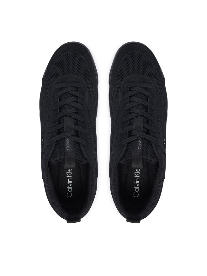 Calvin Klein Sneakers Calvin Klein Low Pro Runner Mix Mat HM0HM02208 Schwarz
