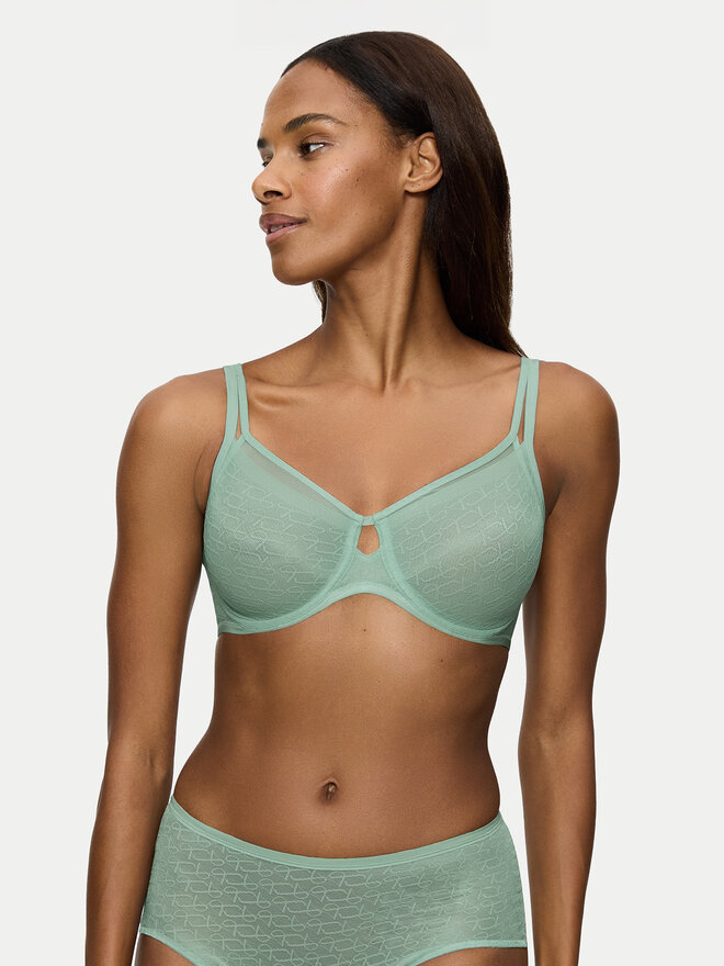 Triumph Triumph Бюстгальтер з підкладкою Signature Sheer 10215906 Зелений