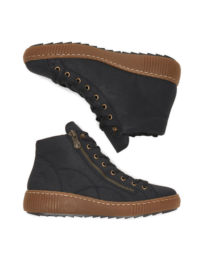 Rieker Schnürschuhe Rieker CEO-Z6610-00 Schwarz