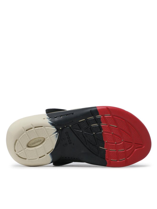 Pantoletten Crocs Literide 360 Ombre 208281 Schwarz | eschuhe.de