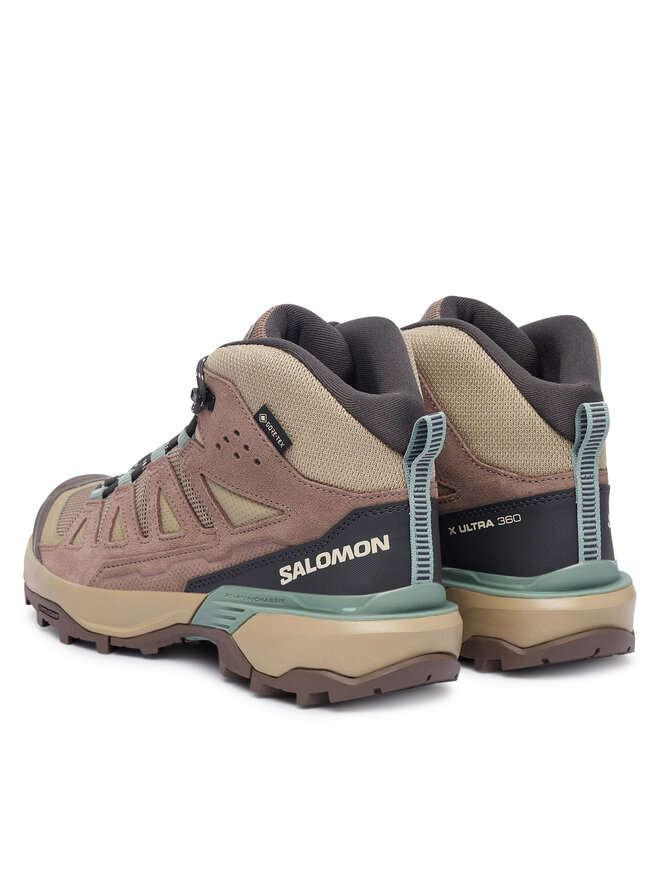 Salomon Trekkingschuhe Salomon X Ultra 360 Ltr Mid Gtx W L49158400 Khakifarben