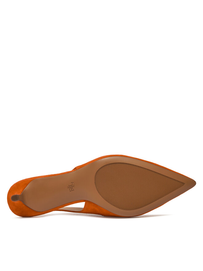 LAUREN RALPH LAUREN Sandały LAUREN RALPH LAUREN Lolah II 802959263003 Pomarańczowy