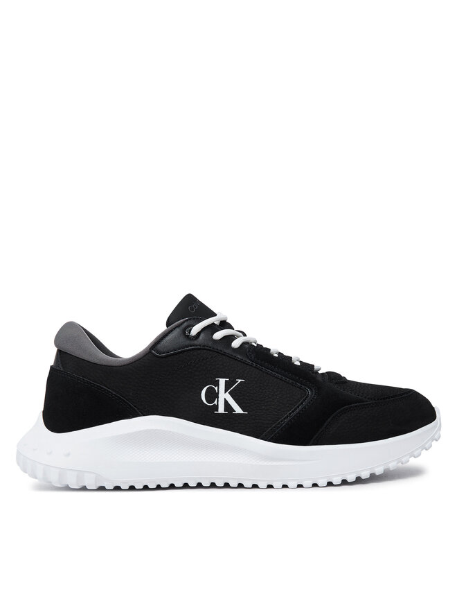 Calvin Klein Jeans Αθλητικά Calvin Klein Jeans Eva Runner Low Mg Wmm YM0YM01145 Μαύρο