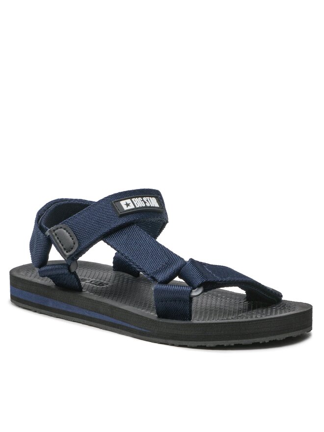 Big Star Shoes Sandały Big Star Shoes DD274A283 Granatowy