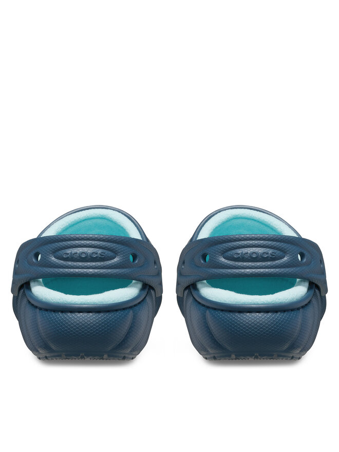 Crocs Šľapky Crocs Classic Lined Overpuff Clog 210059 Modrá
