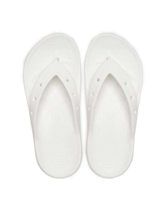 Crocs Čības uz pirksta Crocs Classic Flip V 209402 Balts