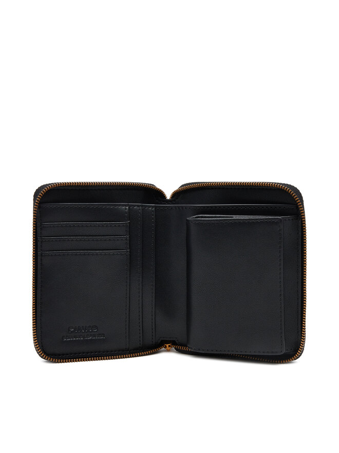 PINKO Duży Portfel Damski PINKO Taylor Zip Around PE 25 PCPL 100249 A2AN Czarny
