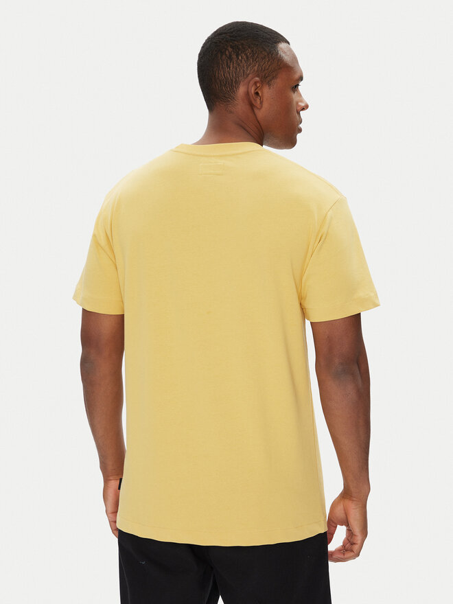 DC DC Camiseta ADYKT03246 Amarillo Regular Fit