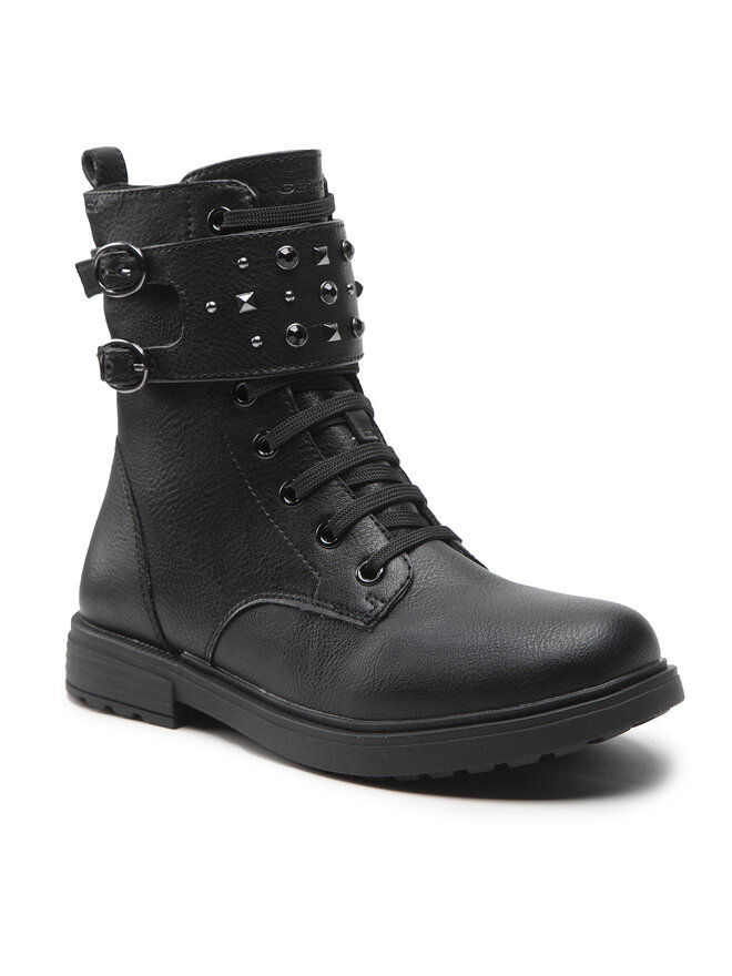 Geox Stiefeletten Geox J Eclair G. D J169QD 000BU C9997 D Schwarz