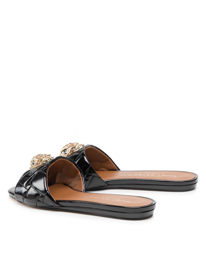 Kurt Geiger Şlapi Kurt Geiger Kensington Flat 8496100309 Negru