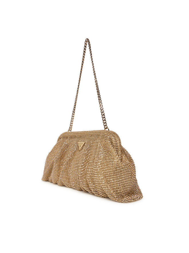 Guess Handtasche Guess Zalina Mini HWRP93 50710 Goldfarben