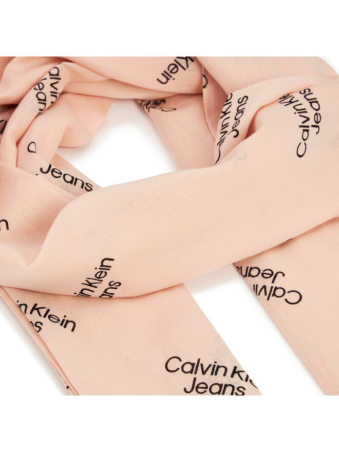 Calvin Klein Šál Calvin Klein Monologo K60K611982 Růžová