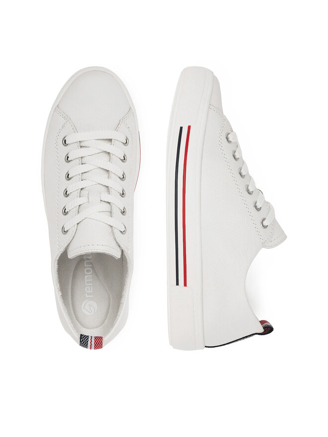Remonte Sneakers aus Stoff Remonte D0900-80 Weiß