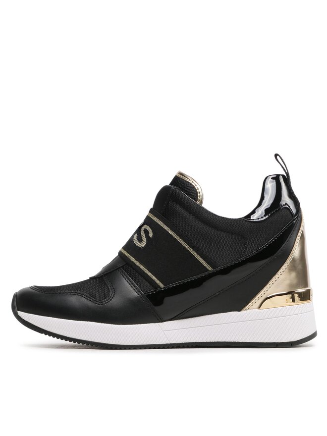 MICHAEL Michael Kors Снікерcи MICHAEL Michael Kors Maven Slip On Trainer 43F2MVFP1D Чорний