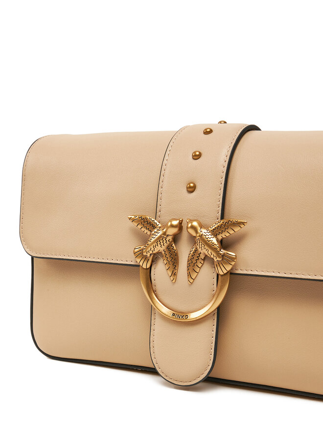 PINKO Torebka PINKO Love One Classic Fl 104524 A0QO C50Q Beżowy