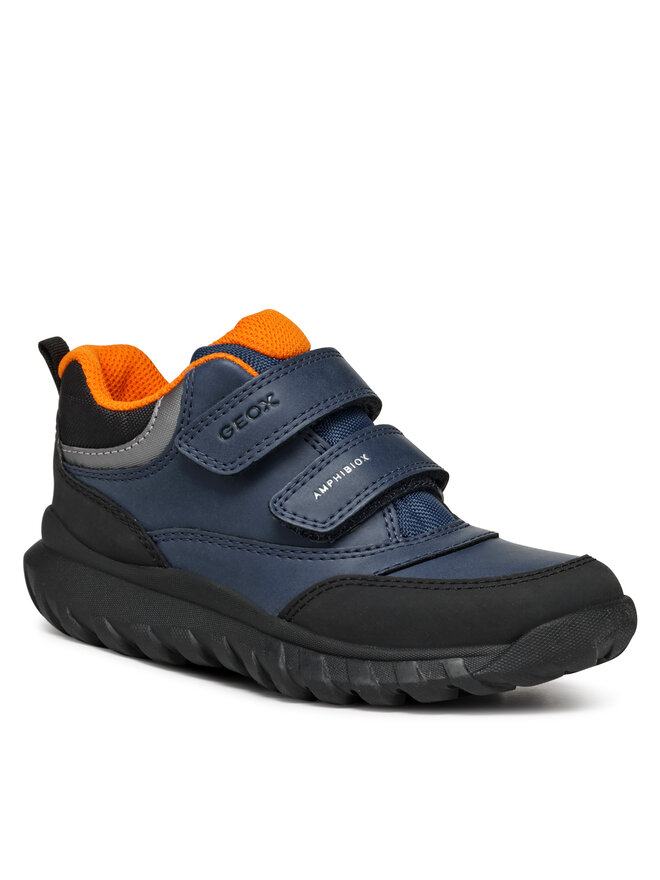 Geox Botines planos Geox J Simbyos Boy B Abx J46L0B 0MEMS C0057 D Azul