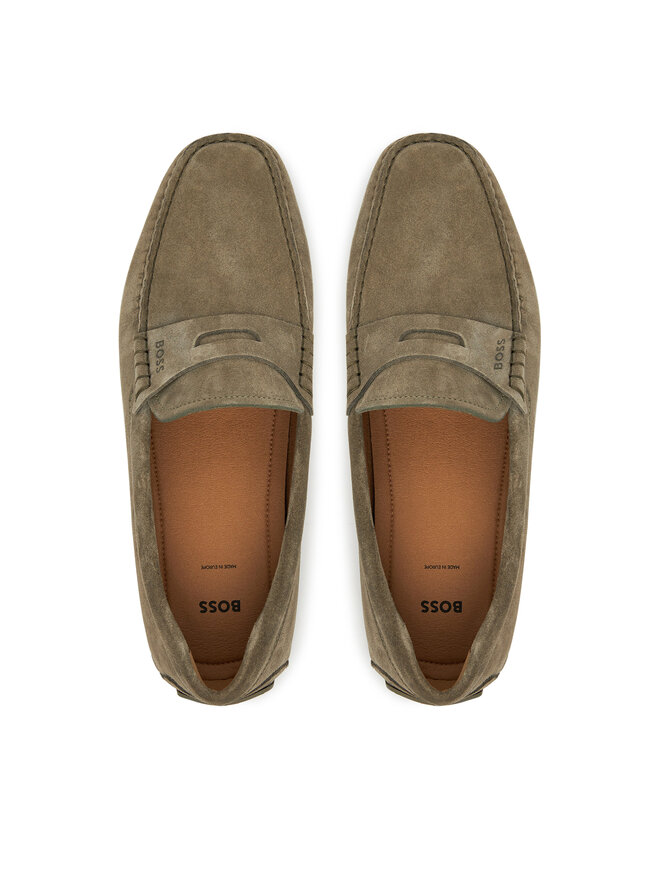 BOSS Mokaszin BOSS Noel_Mocc_sdpeb 50541750 Khaki