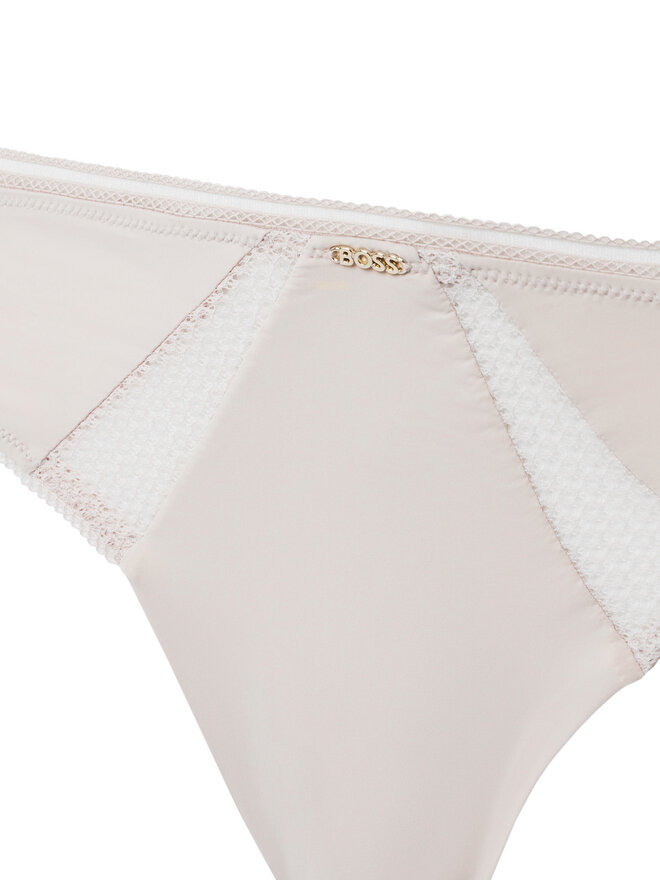 BOSS BOSS Stringtanga Pure 50545055 Beige