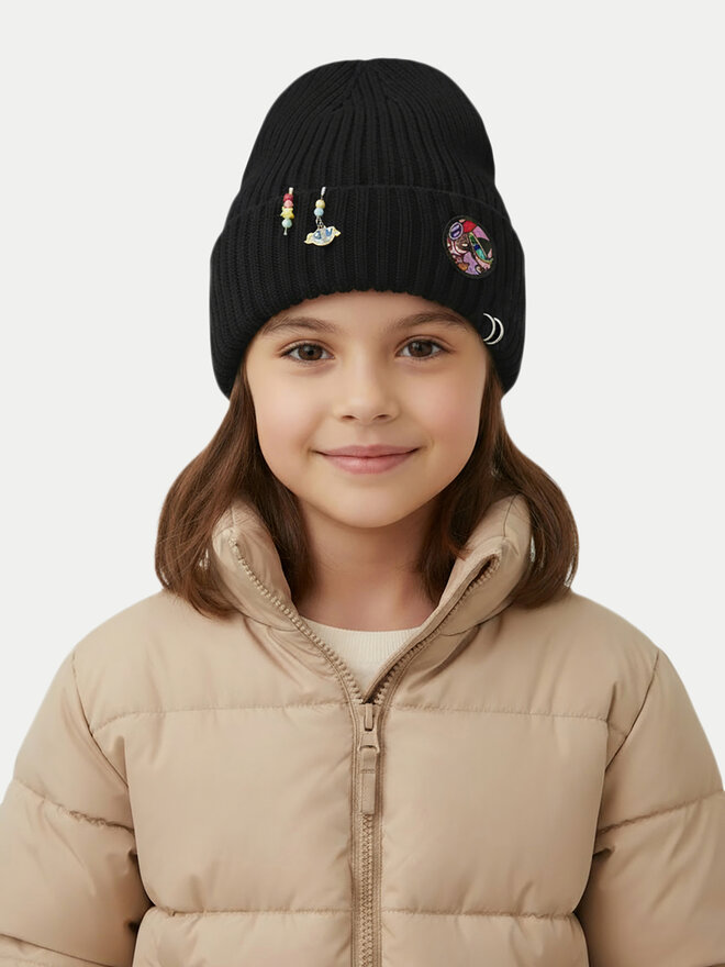 Powerpuff Girls Шапкa Powerpuff Girls CEO-ACCCS-AW25-321PPG Чорний