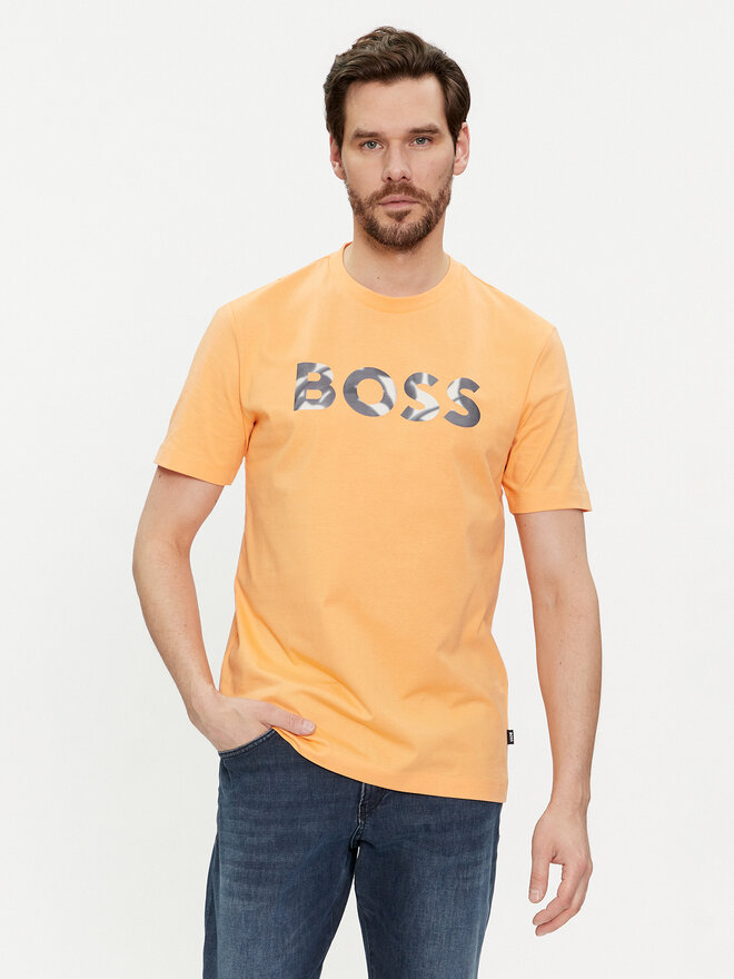 BOSS BOSS Camiseta Thompson 15 50513382 Naranja Regular Fit