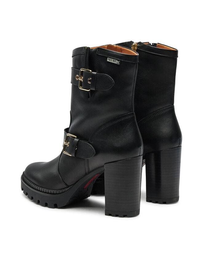 Pikolinos Μποτάκια Pikolinos W1J-8791 Μαύρο