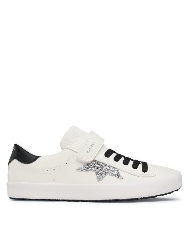 Geox Sneakersy Geox Jr Kilwi Girl J35D5B000BCC0404 D Bílá