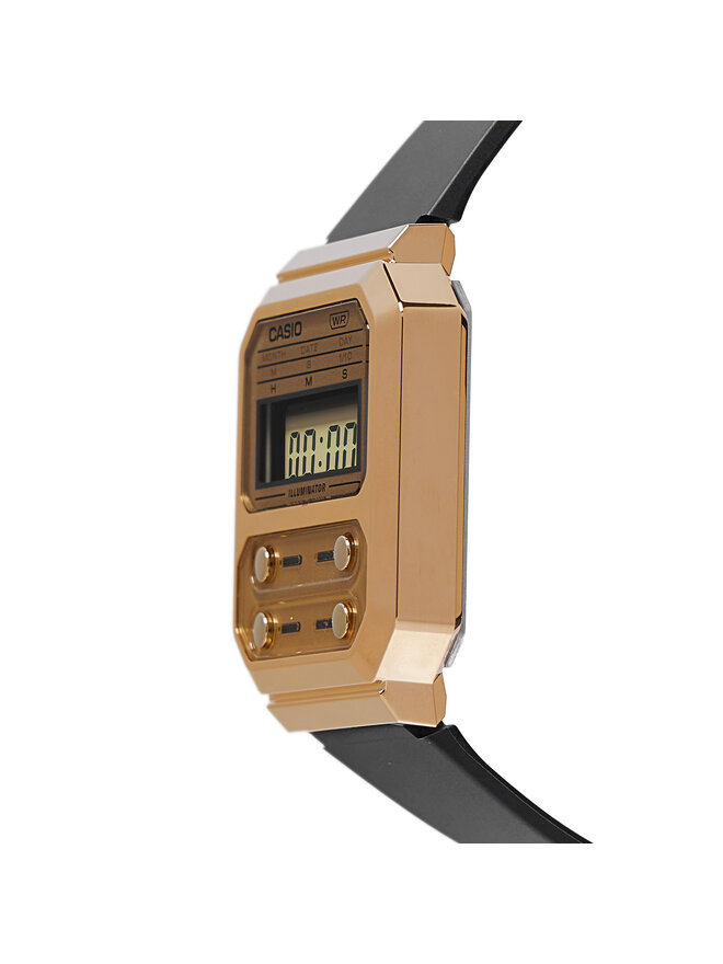Casio Zegarek Casio A100WEFG-9AEF Złoty