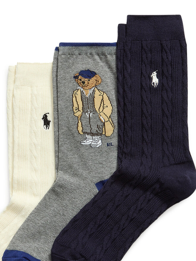 Polo Ralph Lauren Довгі шкарпетки Polo Ralph Lauren 455982948001 Кольоровий