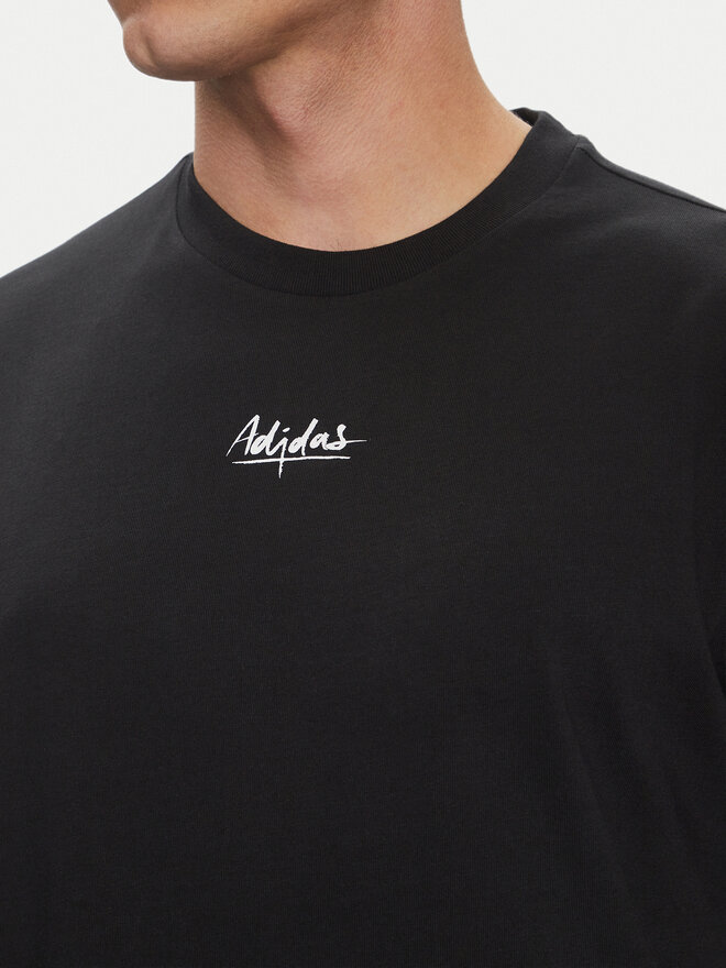adidas adidas T-Shirt Lounge Still Life Lemons Graphic JN7367 Schwarz Regular Fit
