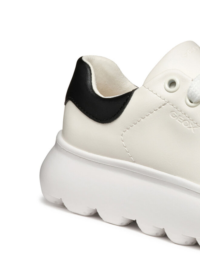 Geox Sneakersy Geox J Puffypop J55MRA 000BC C0404 M Bílá
