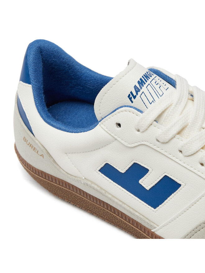 Flamingos Life Sneakers Flamingos Life Burela Slim Bsoliblu Weiß