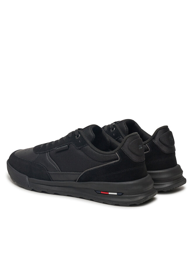 Tommy Hilfiger Αθλητικά Tommy Hilfiger Retro Runner Mix Rwb FM0FM05371 Μαύρο