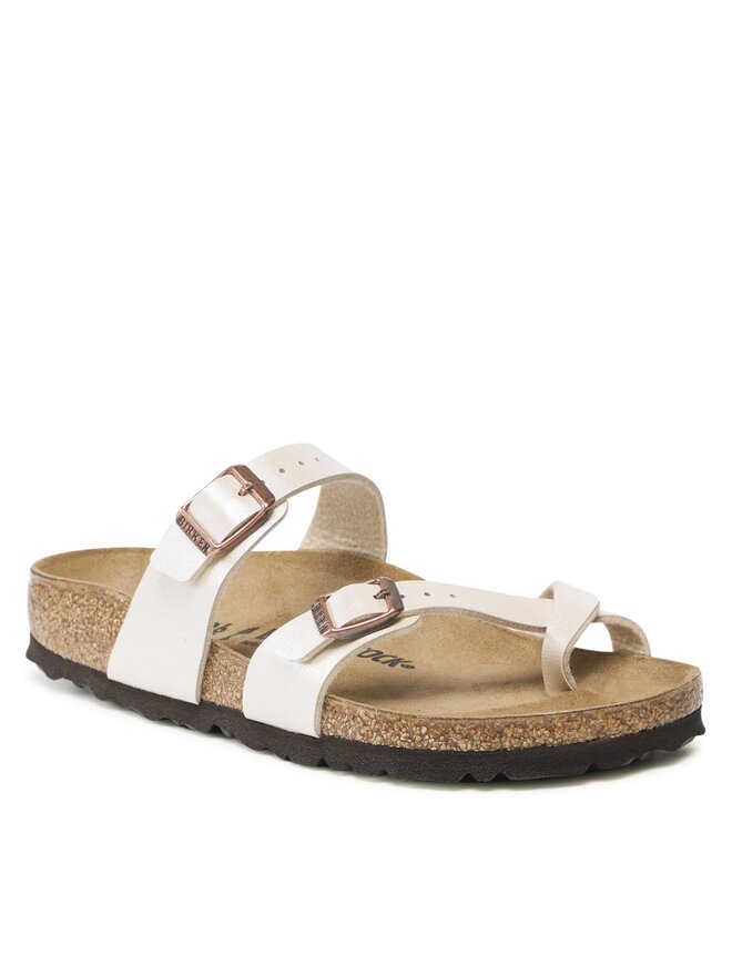 Birkenstock Japanke Birkenstock Mayari 1020664 Écru
