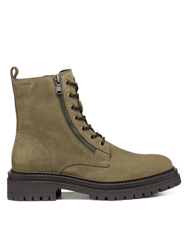 Geox Īsie zābaki Geox D Iridea D16HRF 00022 C3704 Haki