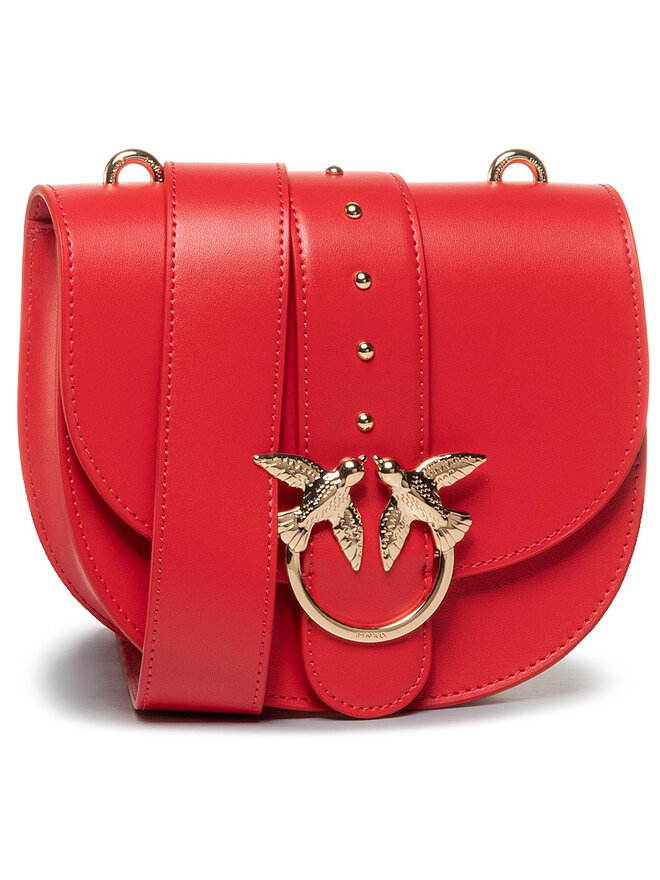 Sac a main Pinko Go Round Classic Simply Fl PE 20 PLTT 1P21KP Rouge chaussures