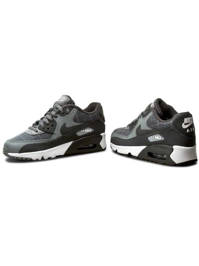Sneakers Nike Air MAx 90 Se Ltr Gs 859560 001 Grau eschuhe