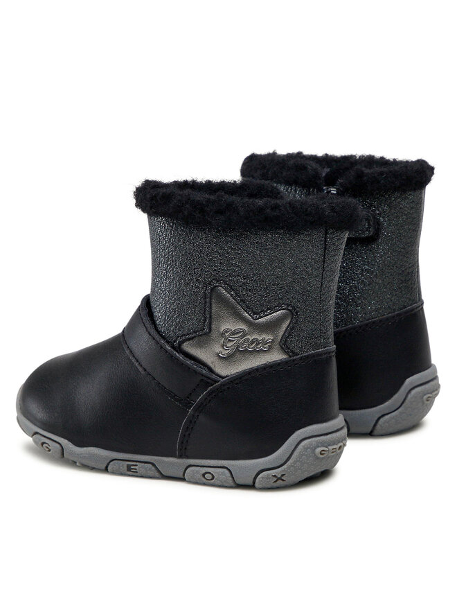 Geox Čižmy Geox B Balu' G. B B162ZB 054BJ C9999 Čierna