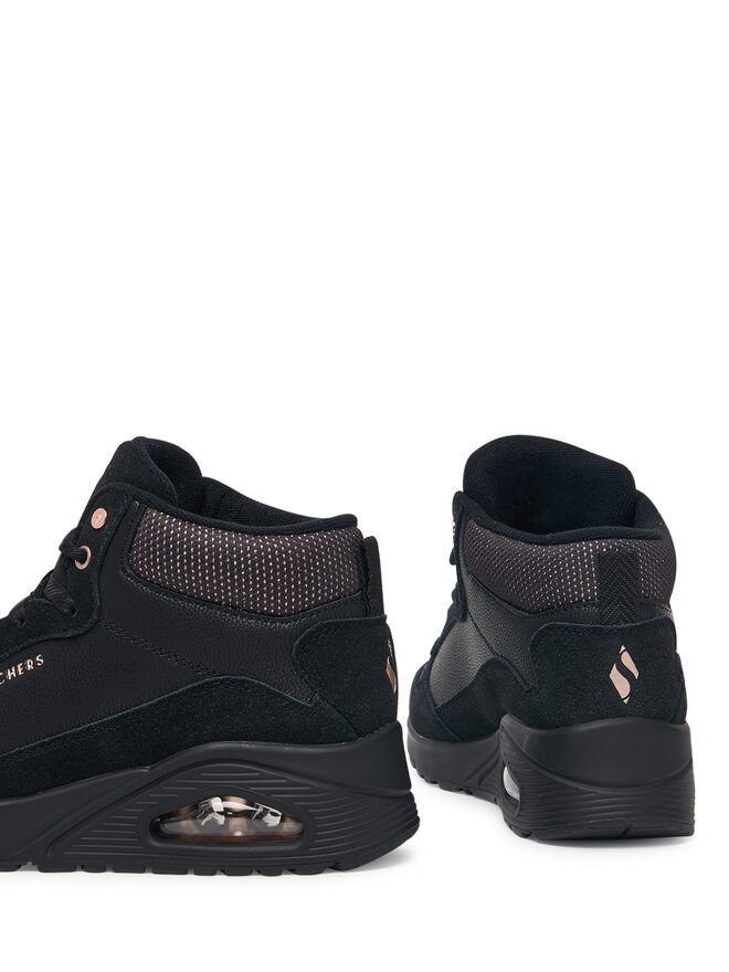 Skechers Sneakers Skechers Uno - Stacre Shine 177181 Schwarz