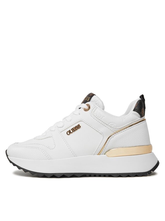 Guess Sneakersy Guess Kaddy FL8DDY ELE12 Biały