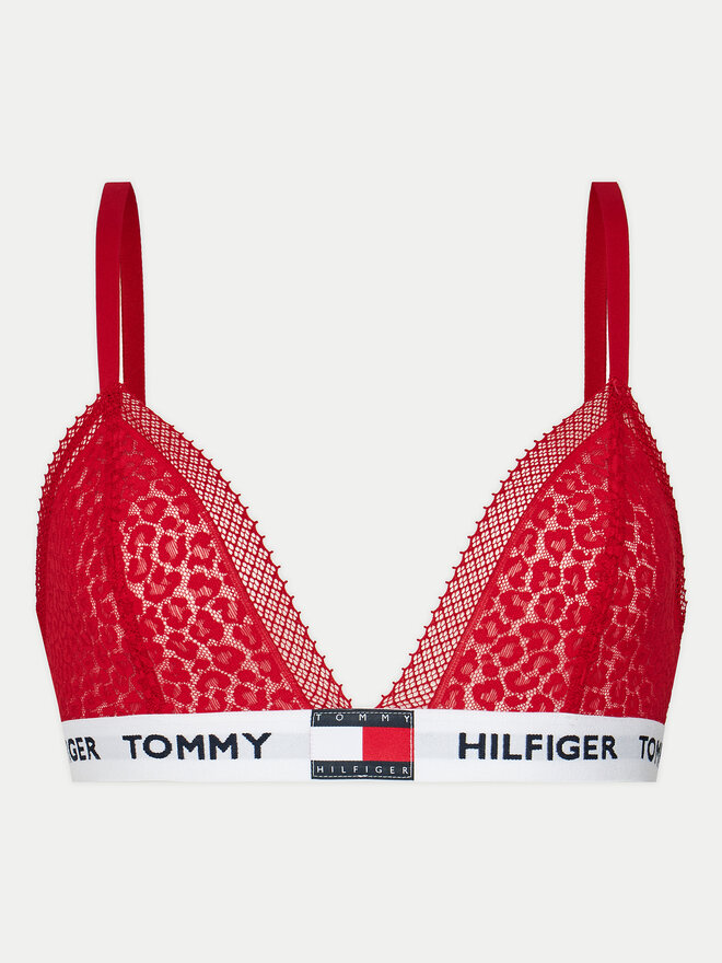 Tommy Hilfiger Tommy Hilfiger Trikotni nedrček UW0UW05610 Rdeča