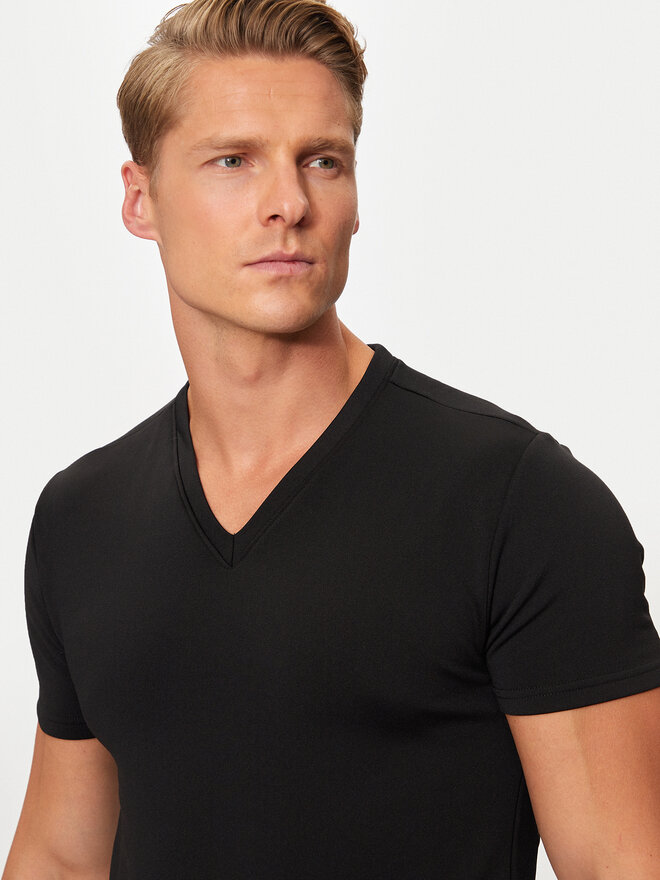 YSABEL MORA YSABEL MORA T-Shirt 70100 Schwarz Slim Fit