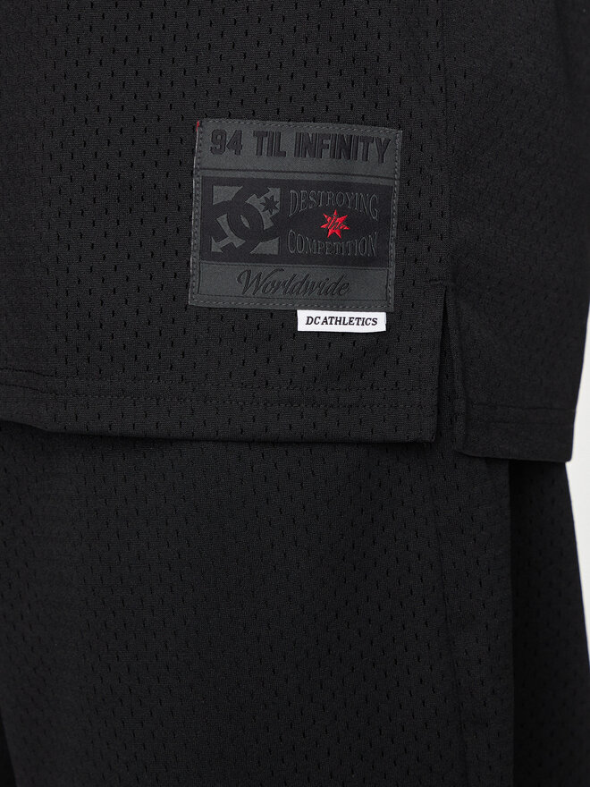 DC DC Tank top Starz 94 Jersey ADYKT03228 Μαύρο Regular Fit