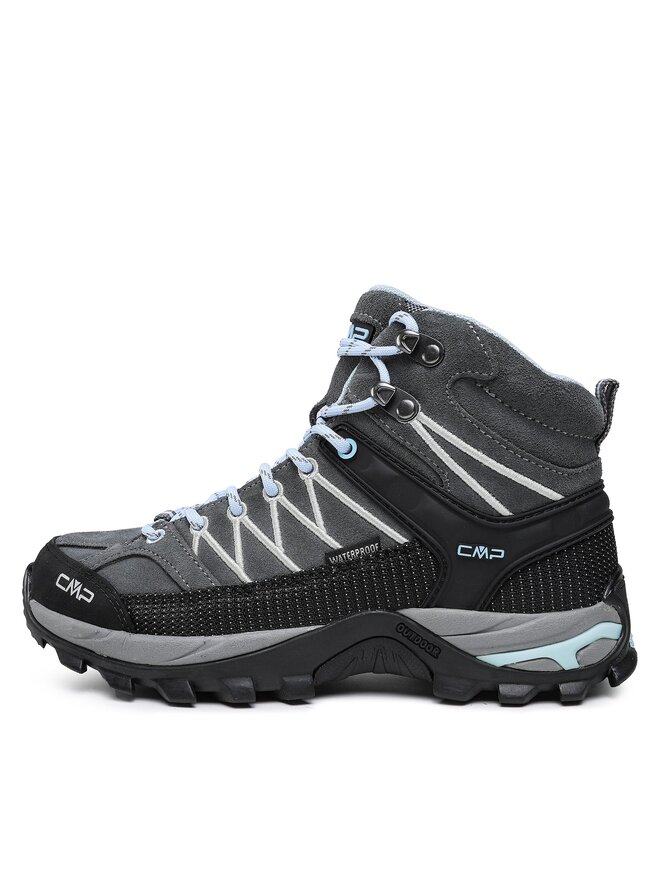 CMP Туристически CMP Rigel Mid Wmn Trekking Shoes Wp 3Q12946 Сив