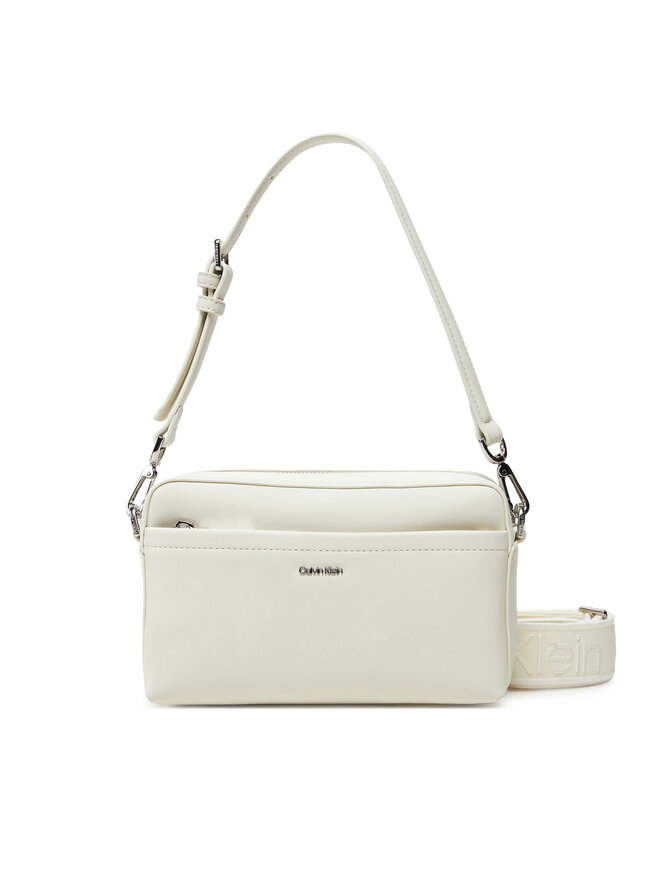 Calvin Klein Borsetta Calvin Klein Ck Must Convertible Camera Bag K60K612901 Écru