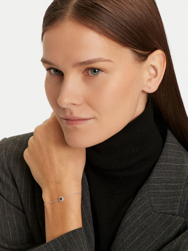 Michael Kors Bransoletka Michael Kors MKC1762CZ040 Srebrny