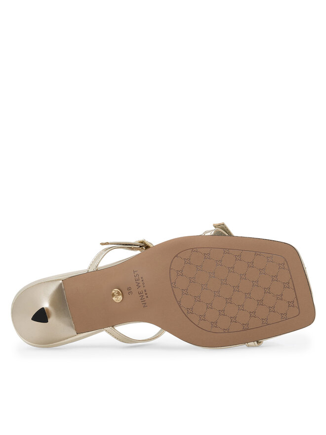 Nine West Klapki Nine West ZL23005-1CC Złoty